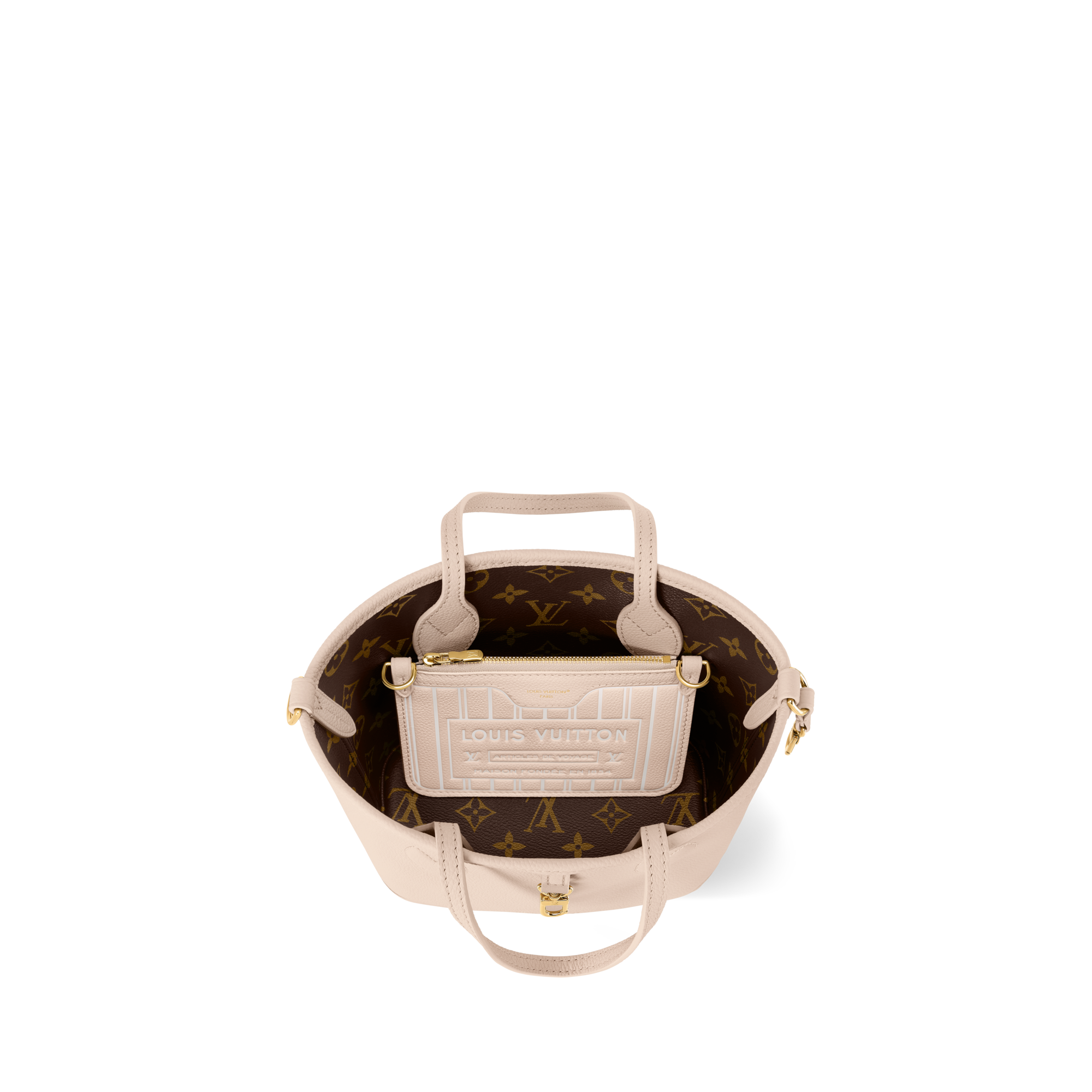 Neverfull Bandoulière Inside Out BB  in Bags and Small Leather Goods's Women Bags LV Icons collections by Louis Vuitton (Product zoom)
